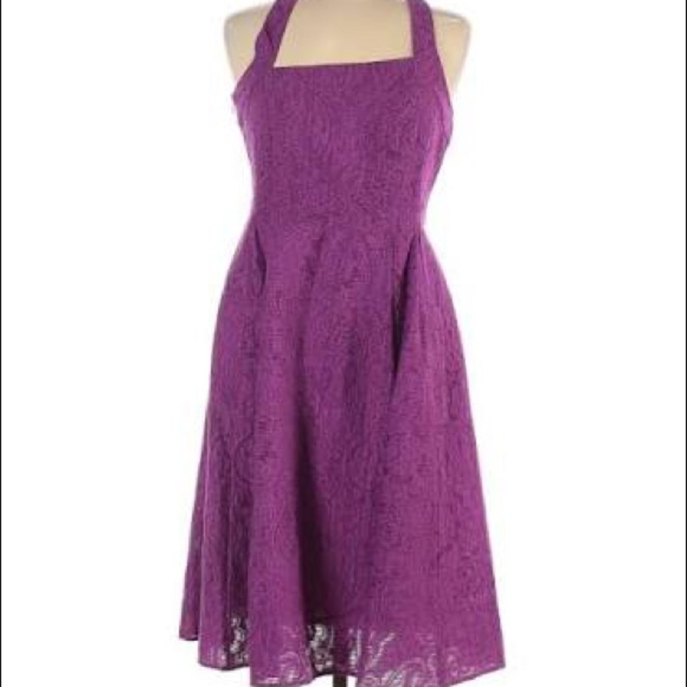 NWT Semi-Formal Purple Mini/Midi Dress